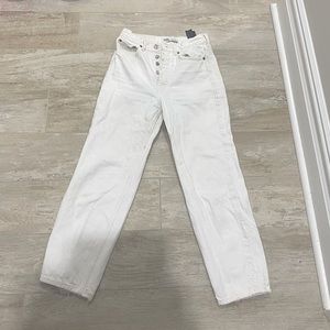 ZARA White Jeans